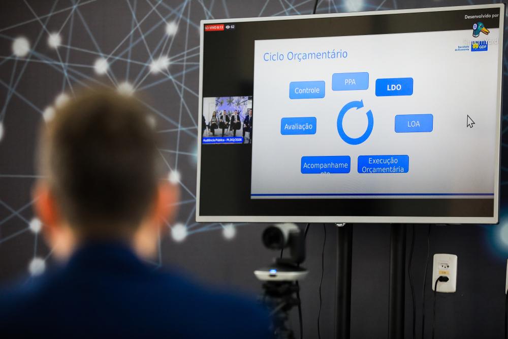 Capa da notícia: Audiência pública debate prioridades do orçamento do DF para 2027