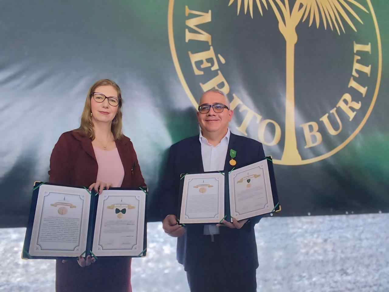 Capa da notícia: GDF homenageia servidores do IPREV-DF com a Medalha do Mérito Buriti